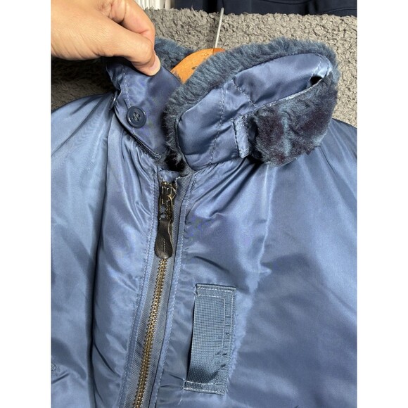 Vintage Alpha Industries B-15C Flying Bomber Jacket Mens Small USAF Military - Picture 4 of 16